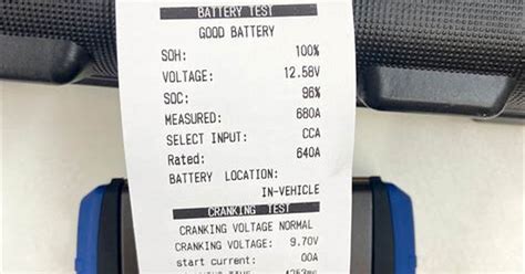 car battery test results|5 car battery testing methods explained .